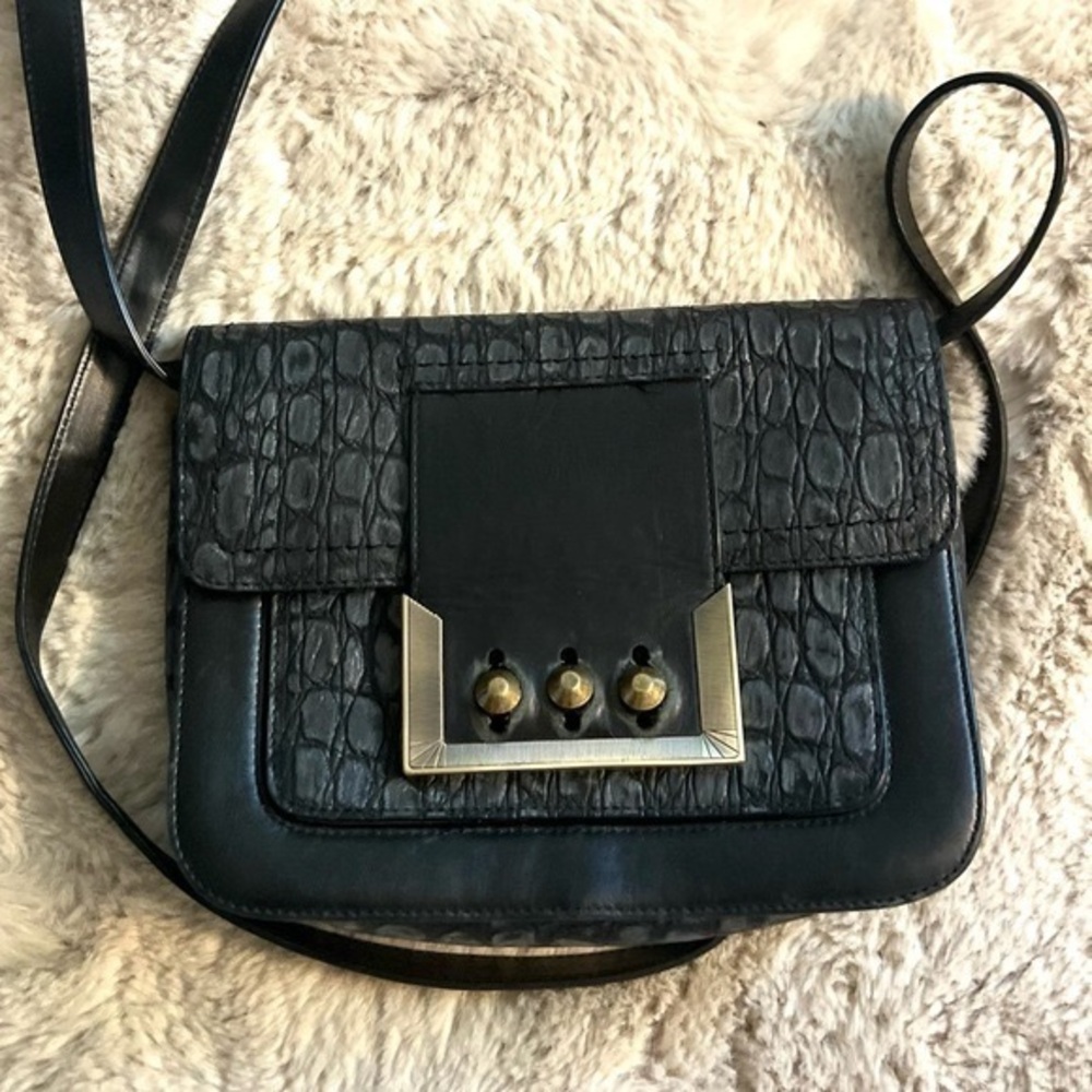 Pour La Victoire Black Crossbody Bag